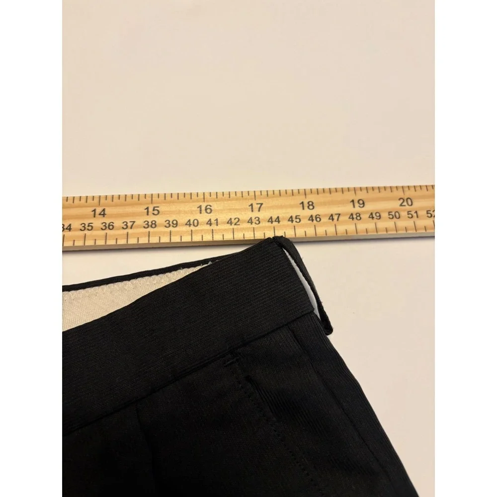 Nike Golf Pleated Trousers Mens 38x30 Black Straight Leg Corduroy Pants Rayon